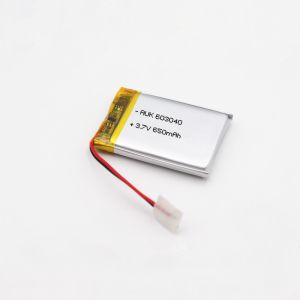 602040 Li Po Battery 3.7V Lithium Batteries 450mAh Lipo Rechargeable Cell For