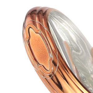 Customized Custom Make 750ml Glass Liquor Bottles for Vodka Electroplated and