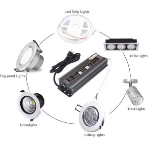 Cheap AC 110V 220V Power Transformers Dimmable LED Power Supply 60W 100W 120W for sale