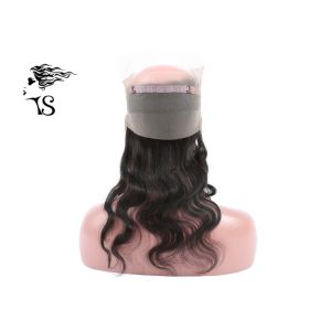 Natural 360 Lace Frontal Body Wave , 360 Lace Frontal Closure Unprocessed Human
