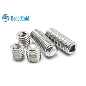 Durable Hex Socket Set Screw Cup Point Grub Screws Materials Stainless Steel A2