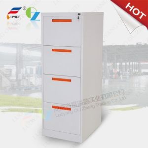 China Heavy duty vertical filing cabinet with 4 drawer, powder coating on sale