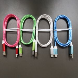 ROHS USB 2.0 Data Transfer Cable 1.2m Extension Cable LED Lightning