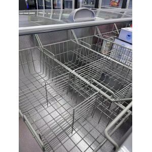 2.1 Meter Commercial Display Freezer Island Showcase For Meat And Seafood