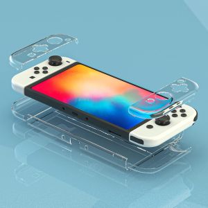 Upgraded Nintendo Switch OLED Clear PC Kit Case Sleek And Sturdy Ultimate