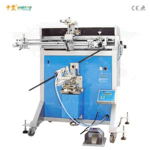 Cream Jars Cone Shape Screen Printing Machine For Cosmetic Packaging
