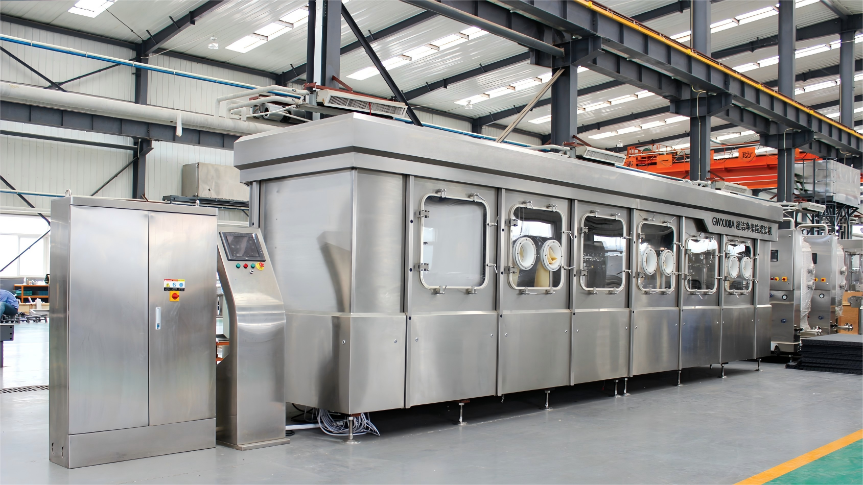 Aseptic Cold Monoblock Mineral Water Filling Line Machine For PET Bottle