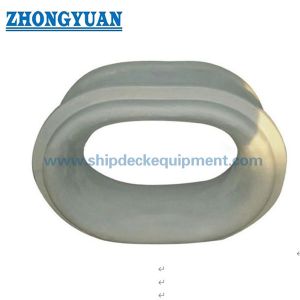 CB 34 Type A Bulwark Welded Casting Steel Mooring Chock Ship Mooring Equipment