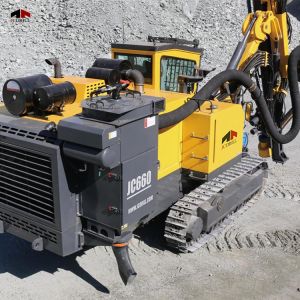 JC660 Integrated Hydraulic DTH Drilling Rig For Open Pit Mining And Quarry