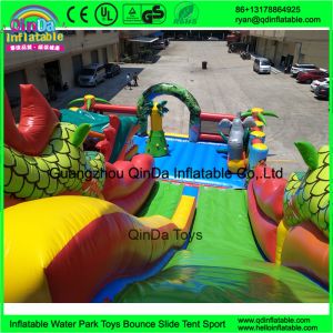 Cheap Kids Inflatable Amusement Park Customized Giant Inflatable Amusement Park