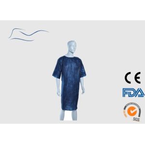 Microporpus Disposable Patient Gowns PP Material Neck / Waist Ties Type