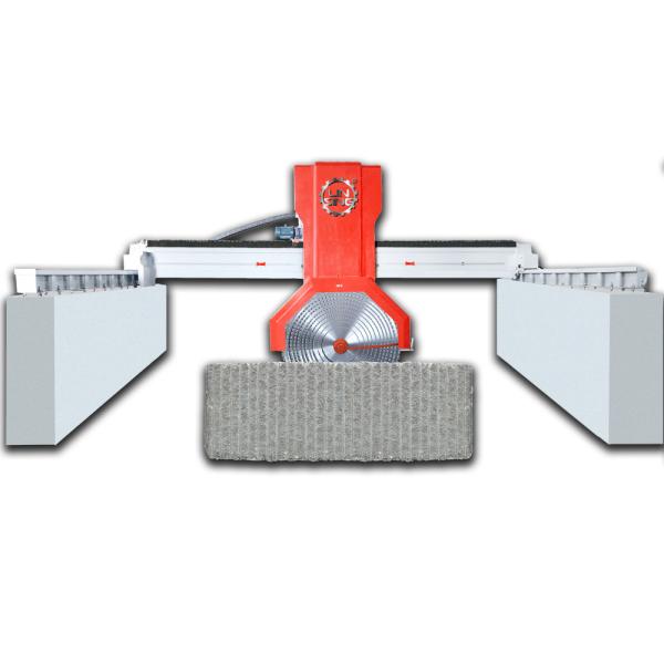 Multi Disc CNC Bridge Stone Cutting Machines for accuracy Natural Granite