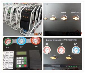 Cheap R134a Charging Machine Auto Refrigerant Recovery Machine with Manual Operation for sale