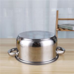 4L Kitchen Soup Pots Large Capacity Kitchen Stainless Steel Cookware