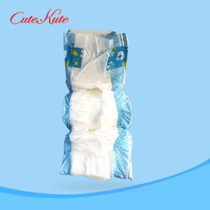 Disposable Leak Guard Protection Diaper Unisex With Fluff Pulp Core