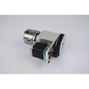 CNC 4th Axis K11 3 4 Jaw Chuck Index Dividing Head 100mm With Tailstock Lathe