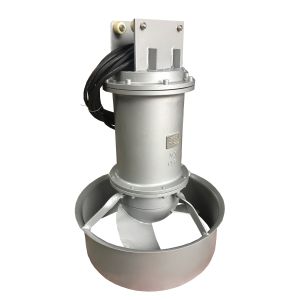 Electric Submersible Mixer Pump F Class Insulation Cast Iron Construction