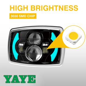 CD70 Motorcycle LED Headlight with 1 Year Warranty 30W Power and 3000LM Luminous