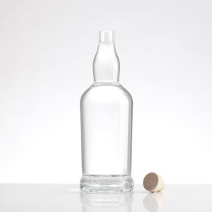 Custom Make 170ml 200ml 230ml 300ml Round Clear Glass Bottle for Fruit Wine