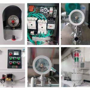 30kW Ink Grinding Machine Mircon Bead Mill Silicon Carbide Ceramics Horizontal