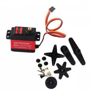TIANKONGRC TD-8220MG 4.8-8.4V 20kg RC Servo Motor Metal Gear for Arduino Smart
