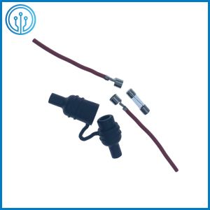 IP68 5x20mm In Line Fuse Holders 20A For Roadway Street Lighting