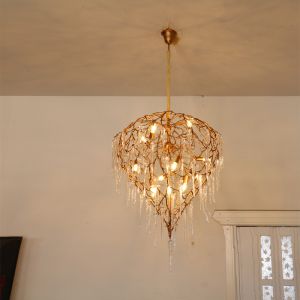 Creative Modern LED Bedroom Chandelier With Energy Saving Light Source