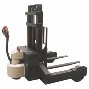 1500kg Electric Rough Terrain Pallet Stacker Walking Type CE