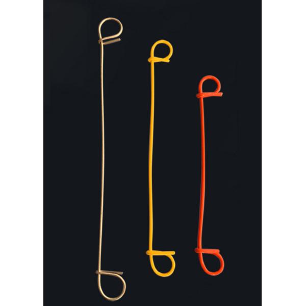 Galvanized Plastic-Coated Buckle Wire Ready Supply Of 8-Character Buckle Wire For Sealing And Packaging