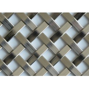 Bronze Decorative Metal Architectural Woven Wire Mesh