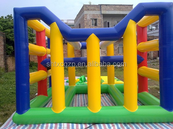 Inflatable Jungle Joe Water Park Float Toy Logo Printing Multiple Sizes Available Commercial Rental Business Budget Friendly