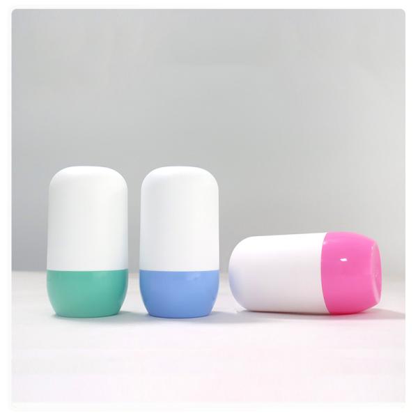 Colored Plastic Roll On Deodorant Bottles Roller Balls For Essential Oils