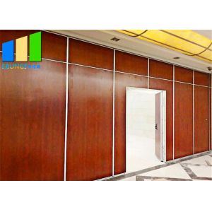 Office Sliding Foldable Partition Acoustic Conference Room Division