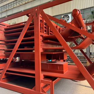 China Boiler Membrane Wall with 3mm Thickness and 500mm Width Made by Panel Bending Technique on sale