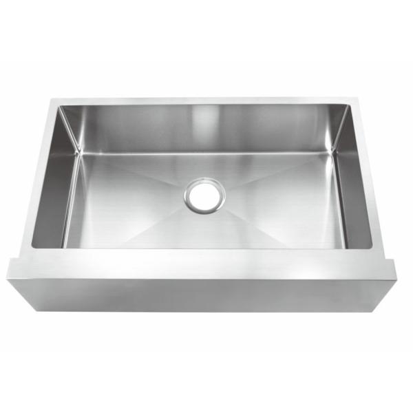 Quality Stainless Steel Single Basin Kitchen Sink Modern Design CUPC Certified wholesale