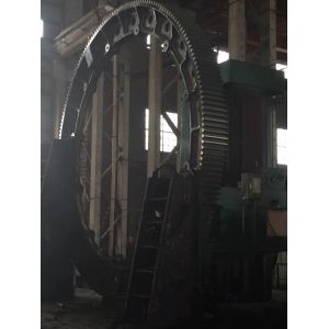 UNI EN ISO 42CrMo4 Rotary Kiln Girth Gear Ring Gear and cement Ball Mill Ring