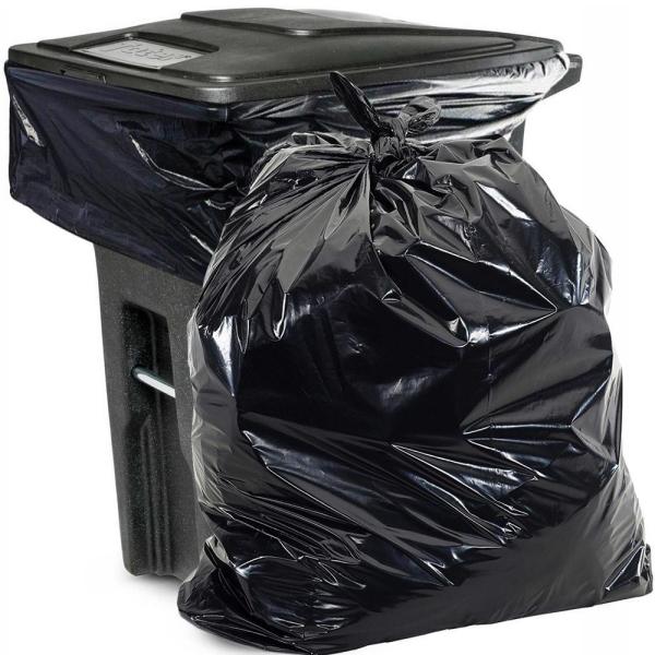 Quality Household Products Black Plastic Garbage Bag for Eco-Friendly Waste Removal wholesale