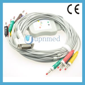 China BIONET One piece 10 lead EKG Cable with lead wires on sale