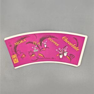 Custom Logo Printed Disposable Paper Cup Raw Material for Paper Cup Printing