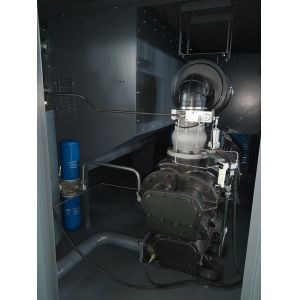 37 kw 6 Bar Energy Saving Two Stage Electric Screw Air Compressor with big air