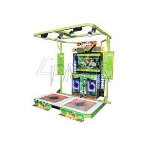 47 Inch Arcade Dance Machine For 2 Players L205*W204*H200 CM CE Certificate