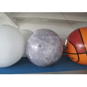 Luminous 3.3 M Giant Led Light Up Helium Balloons 0.18 MM PVC With Protection