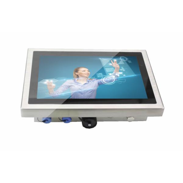 17.3'' IP65/66 Stainless Steel Chassis PCAP Touch Monitor Display With AR/AG/AF