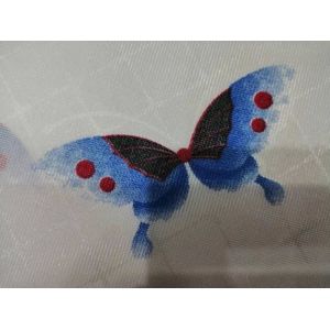 W2.1m Polyester Mattress Fabric , 75g/M2 Floral Quilting Fabric