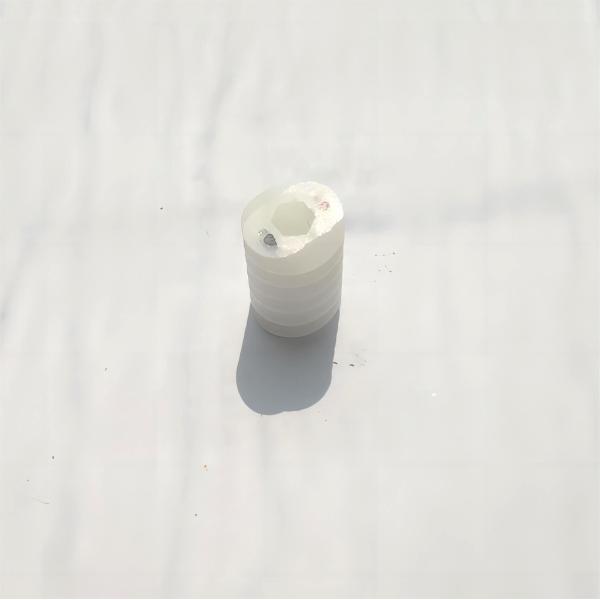 Precision Plastic Worm Screw , Delrin Worm Gear With Module 0.5 2 Starters