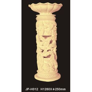 Waterproof And Fireproof Sandstone Garden Flower Containers With Elegant Design