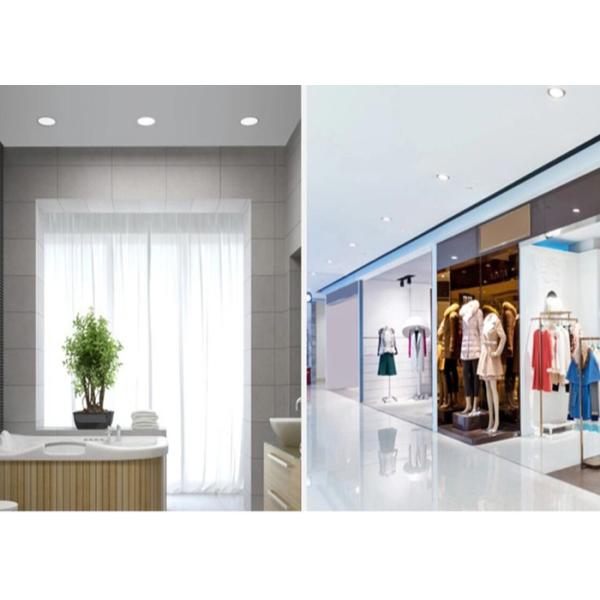 SMD Led Recessed Downlight Body 25w Round Version For Hotel Stable Heat Dissipation