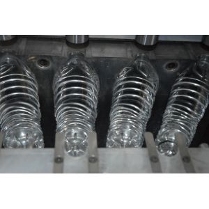 1250 KG Weight Hand Operate 4 Cavities Pure Water Bottle Blow Mould Machine 220V