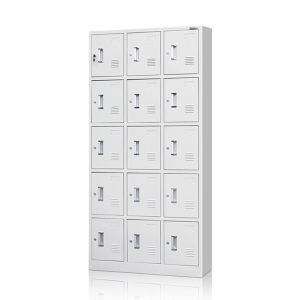 Mail Packing 15 Doors Multi Door Storage Locker With Locks Vents