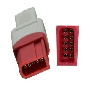 Ultraview 90496 91496 Spacelabs 10 Pin IBP Adapter Cable To BD Transducer